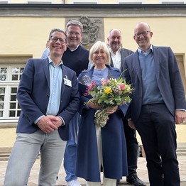 Stefan Schuchardt, Kai Abruszat, Barbara Steinmeyer, Dr. Ingbert Rinklake und Tilmann Hollweg